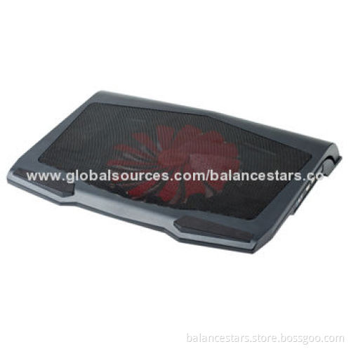 New Arrival Laptop/Notebook Cooling Pad, Fashionable Cooler with 200mm Red FanNew